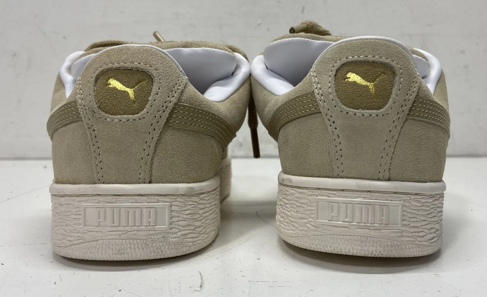 Puma Suede XL 'Putty Warm White' Sneakers Women's Sz 9 - Image 3 of 4