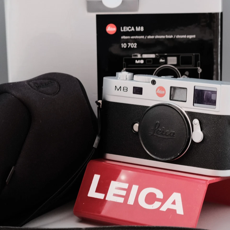 Cámara digital LEICA M8 en caja - obturador 555 ¡SOLO!!!  hecho por LEITZ WETZLAR - Imagen 3 de 4