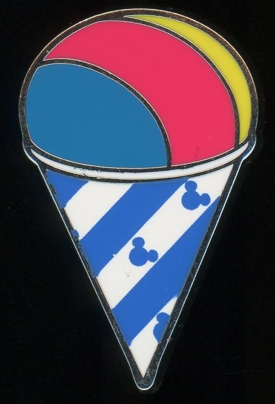 Hawaiian Shave Ice July Stitch Attacks Snacks Disney Pin 165934