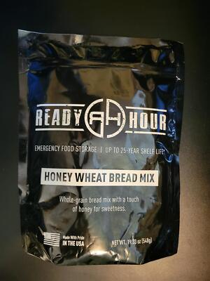Honey Wheat Bread Mix 25-year Shelf Life Emergency Survival Food Pouch Bag Kit