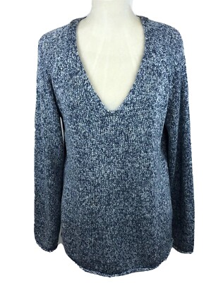 H&m V Neck Loose Sweater H&m Grey V Neck Knitted Jumper