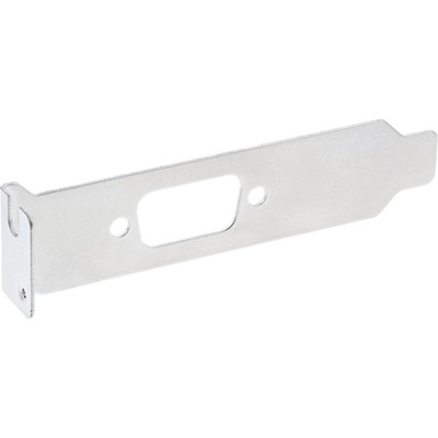 InLine  33208D Slotblech, mit 9-pol Sub D Aussparung, Low Profile
