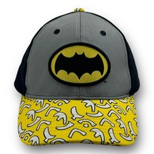 Batman Hat DC Comics Adjustable Baseball Cap Adult