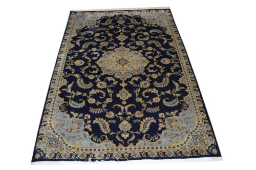 *signiert* Keshan 291x193 Kashan signed Rug Carpet handgeknüpft Orientteppich - Picture 1 of 11