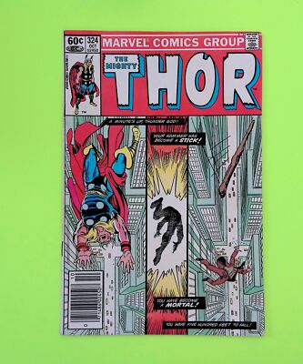Thor #324 Vol. 1 1982 Marvel Comics Newsstand 7.0 Comic Book L17-59