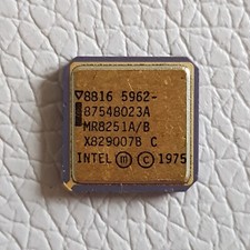 Intel 8251 Dowództwo wojskowe MR8251A/B USART RS-232 MCS-80/85 8080 8085 Family