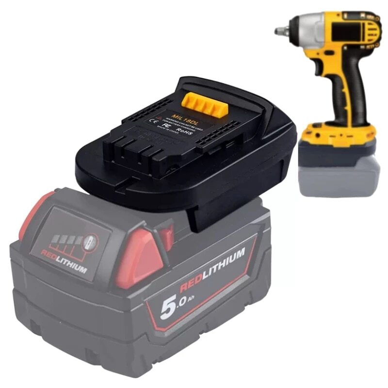 Dewalt 20v Milwaukee 18 Volt To 12 Volt Adapter Milwaukee 18V