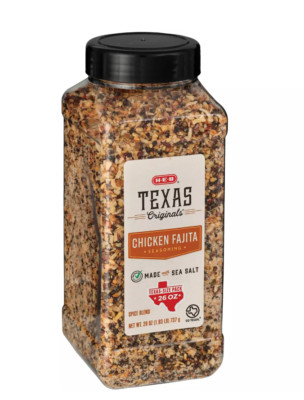 H E B Texas Originals Chicken Fajita Seasoning Spice Blend - Texas-Size Pack HEB