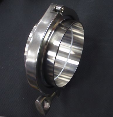 STAINLESS TRI CLAMP ASSY 6 1/4'' O.D.SANITARY TUBE WELD FERRULE 159mm TC-ASY-625