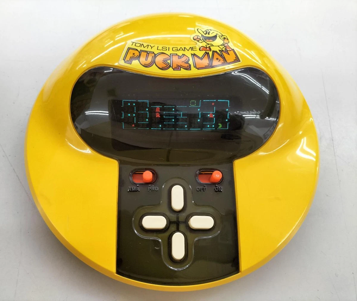 TOMY LSI GAME PUCK MAN Tested Retro Vintage Pacman Handheld LCD Old Games w/Box TOMY LSI GAME PUCK MAN Tested Retro Vintage Pacman Handheld LCD Old Games w/Box