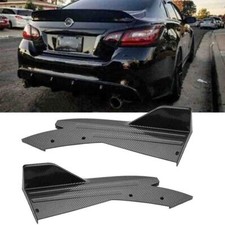 Carbon Fiber Rear Bumper Spoiler Splitter Lip Diffuser Kits For Nissan Altima Ad