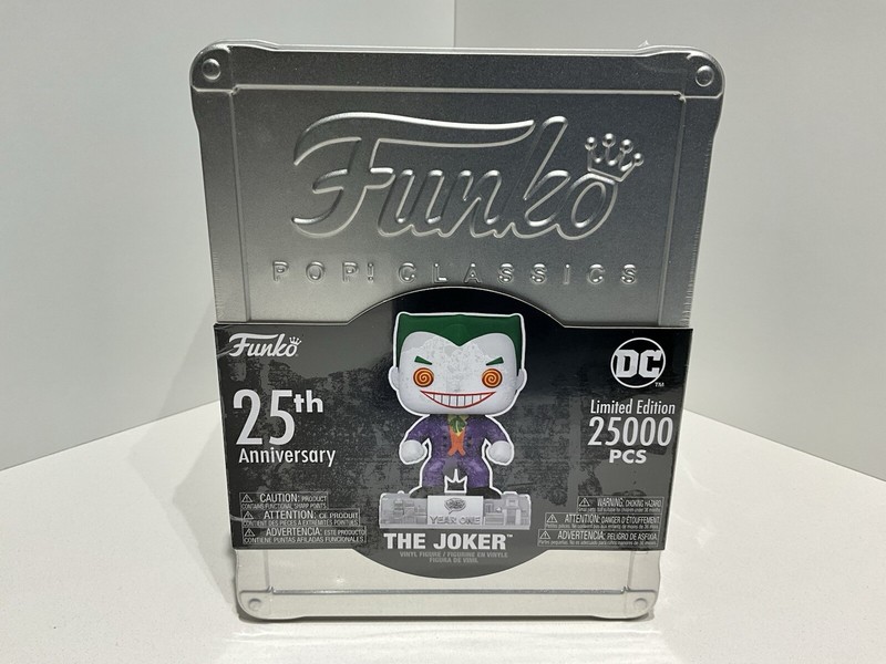 FUNKO POP CLASSICS THE JOKER 25th ANNIVERSARY LIMITED EDITION SEALED MINT