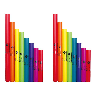 Boomwhackers BWDG C-Dur diatonische Tonleiter Set (2 Sets - 16 Röhren)
