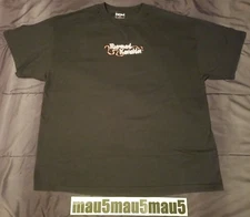 Vintage ODM Rurouni Kenshin Black Shirt Anime Legend of Kyoto Size 2XL Double