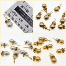 10 Pcs 2 CM Indian Tassel for Edge Blouse Wedding Dress Metallic Colours