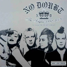 NO DOUBT Rock Steady "The Singles" New Original 2003 US 12" Poster Flat MINT