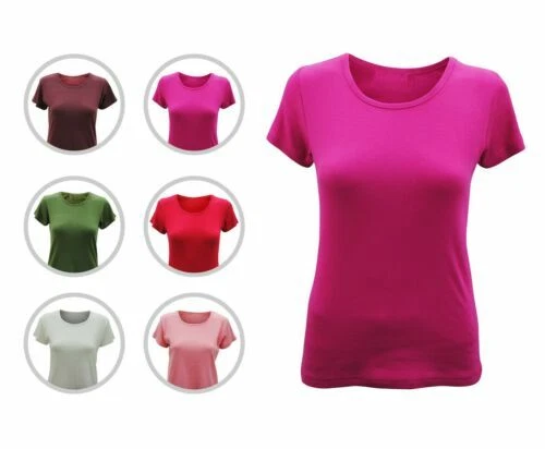 TU Crew Neck Short Sleeve Tops & Shirts for Women