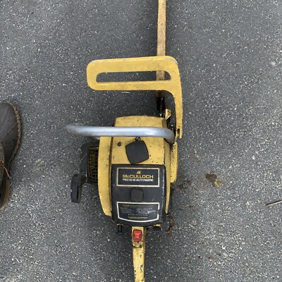 Mcculloch 10-10 Pro Mac With Bar Vintage Parts Only | eBay