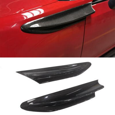 Carbon Fiber Auto Seite Kotflügel Fin Trim FIT SToyota 86 GT86 Scion FR-S