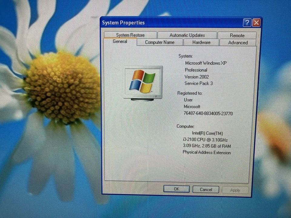 Lenovo ThinkCentre M81 SFF PC Core i3-2100 4GB RAM (Win XP Pro SP3) - Image 3 of 4