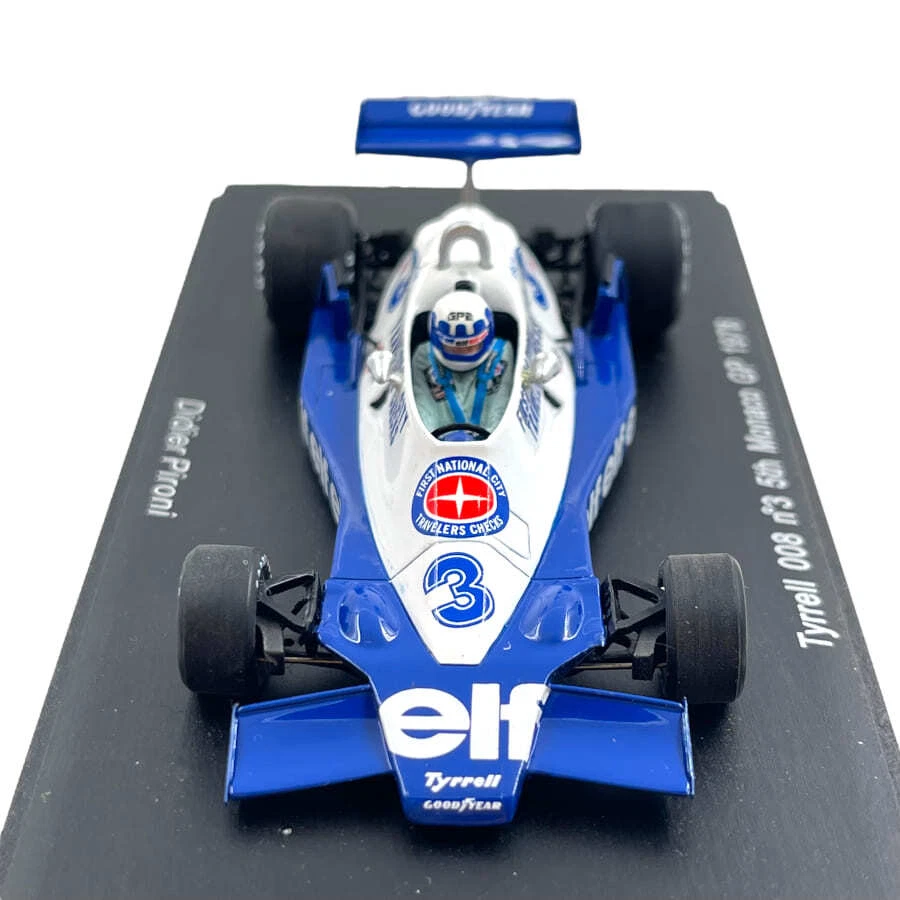 Modellino F1 Spark 1/43 Tyrrell 008 D. Pironi #3 Monaco GP 1978 - Immagine 2 di 4