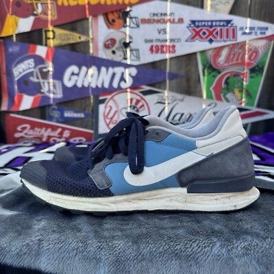 Size 9 - Nike Mens Air Berwuda 555305-402 Blue Running Shoes Sneakers