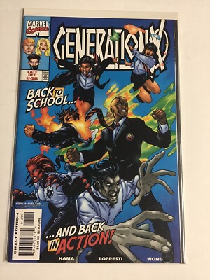 Generation X #46 Back to School Action Quality of Mercy 1988