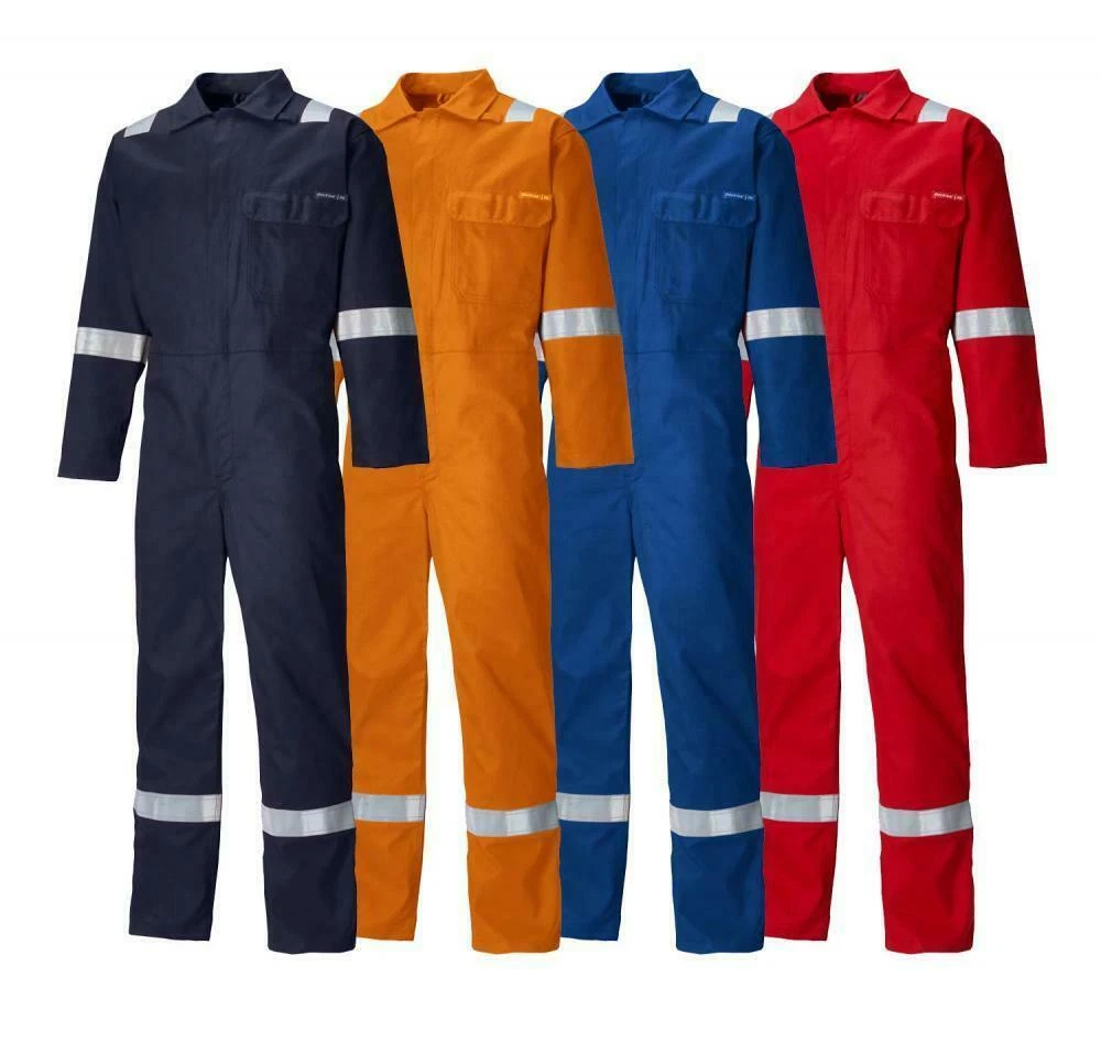 Dickies Deluxe Twill Work Overalls – Teflon Coated, Orange, Size 48R-50R (WD4879R)