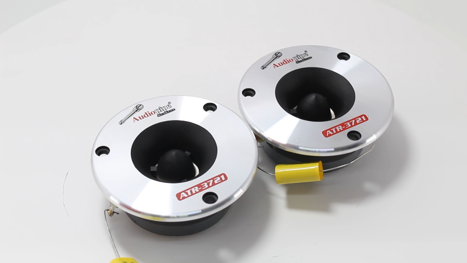 Audiopipe 1" Aluminum Bullet Super Tweeter 350W 4 Ohm 3.75" Titanium