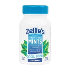 Zellie's | 100% Xylitol Sugar Free Cool Mint Breath Mints | Non-GMO, Low-Calo...