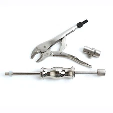 Adjustable Locking Plier Slide Hammer Puller 2.5lb for Nail Seal CV Axle Removal