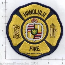 Hawaii - Honolulu HI Fire Dept Patch