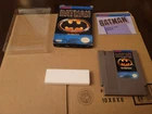 Batman: The Video Game (Nintendo NES, 1990) Box Game Manual - Tested!