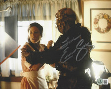 ERIN GRAY SIGNED 'JASON GOES TO HELL: FINAL' 8x10 MOVIE PHOTO BAS BECKETT COA