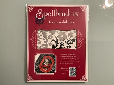 Spellbinders Impressabilities  Flowers  (New) 