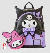 Loungefly Sanrio Kuromi Witch Cosplay Mini Backpack  Melody Coin Purse LE 1000