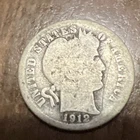1912-D Barber Liberty Head Dime 90% silver Actual coin Fill Your Collection