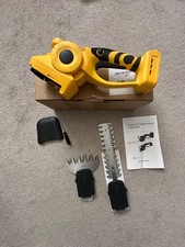 Cordless Hedge Trimmer Grass Shear Compatible With Dewalt 18V 20V