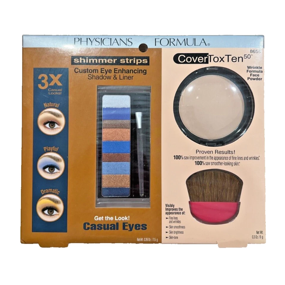 Physicians Formula Shimmer Strips and Pressed Powder NEW - Image 2 of 3