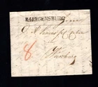 Bayern 1806 - "R.4.Regensburg" Very Clear Complete Letter (a4033)
