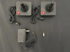 Lot Of 2 Replacement Joysticks Controller Power Supply F Type Male To RCA