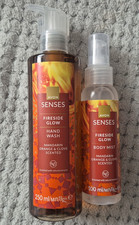 Avon Senses Fireside Glow Hand Wash 250ml + Body Mist 100ml Mandarin & Clove