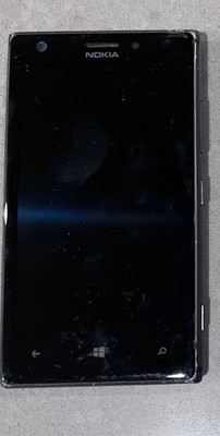 Defective Nokia Lumia 925 RM-893 Black 16M Display 1GB Ram 16GB AT&T