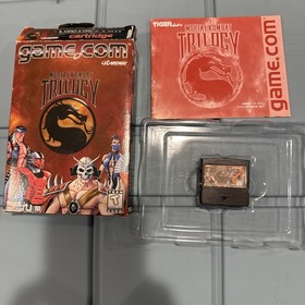 7 CIB GameCom Games including Mortal Kombat Trilogy Cartridge - Tiger GameCom