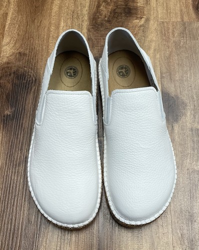 New w/Box Birkenstock Callan White Natural Leather Narrow Size 42, US 9 Mens - Picture 3 of 8