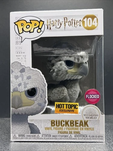 Funko Pop! Vinyl: Harry Potter - Buckbeak (Flocked) - Hot Topic #104