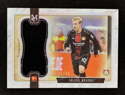 Topps 2023-24 Bundesliga Museum Julian Brandt Patch /80 Leverkusen