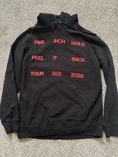 NIN 2025 Peel It Back Tour Hoodie OFFICIAL Nine Inch Nails Merch Lg 