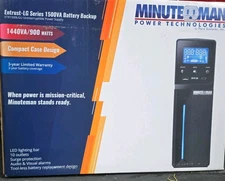 Minuteman Battery Backup UPS 1500VA 900W - ETR1500LGU