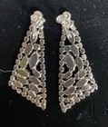 FANTASY OF JEWELS Clip/screw Back Rhinestone Earrings Large — photo 6
